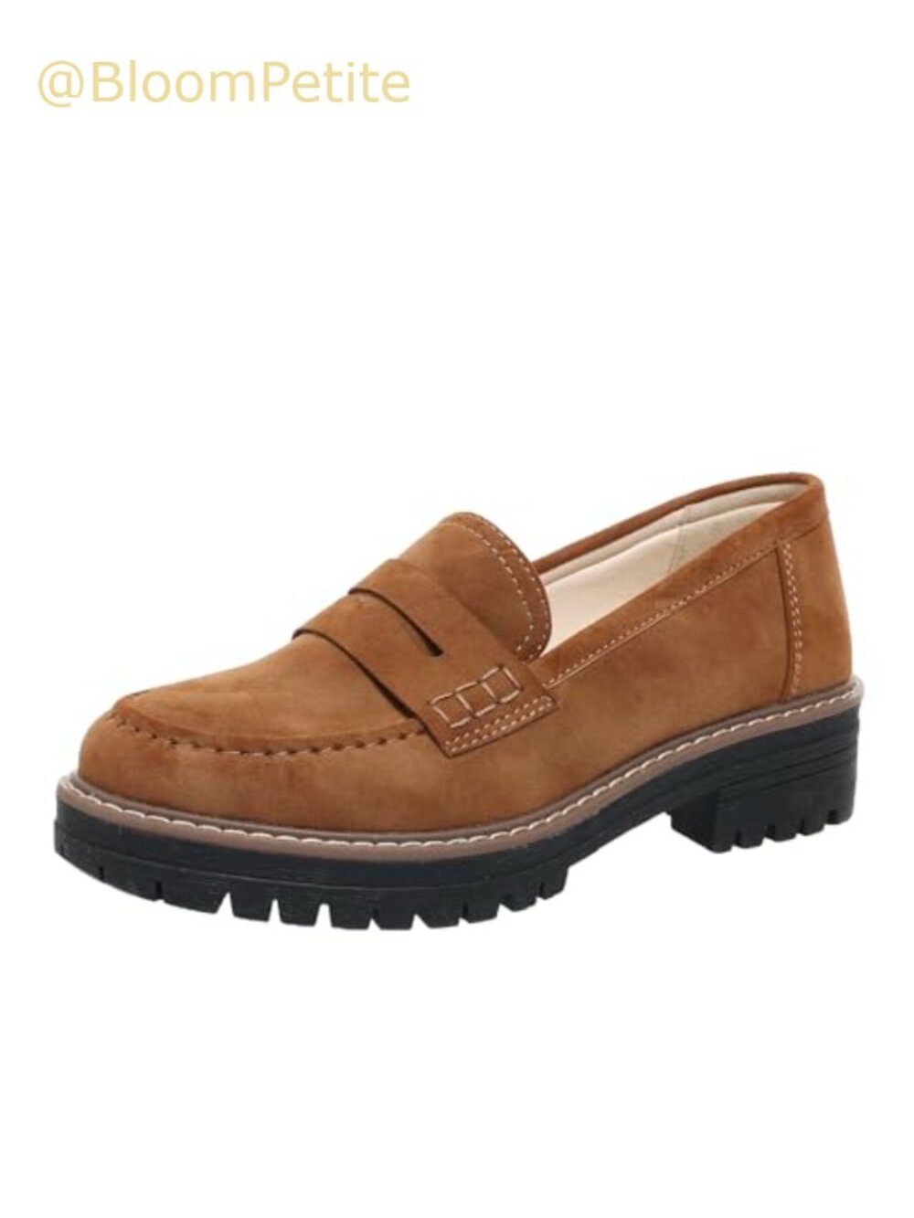 Platform Chunky Penny Loafers Slip-On Office Business Casual Shoes